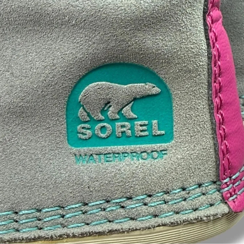 Sorel Joan of Arctic Waterproof Suede Snow Boots Faux Fur Size 5 Cozy Wintercore